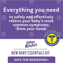 Little Remedies New Baby Essentials Kit, 6 Piece Kit for Baby's Nose and Tummy