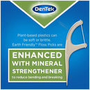 Dentek Floss Picks Earth Friendly Plant-Based Floss Picks, 60 ct