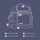 Coleman Pro 24-Can Soft Cooler, Blue Sky, 1 CT