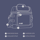 Coleman Pro 24-Can Soft Cooler, Neptune, 1 CT