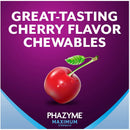 Phazyme Maximum Strength Gas & Acid Relief, Works Fast, Cherry Flavor, 24 Chews