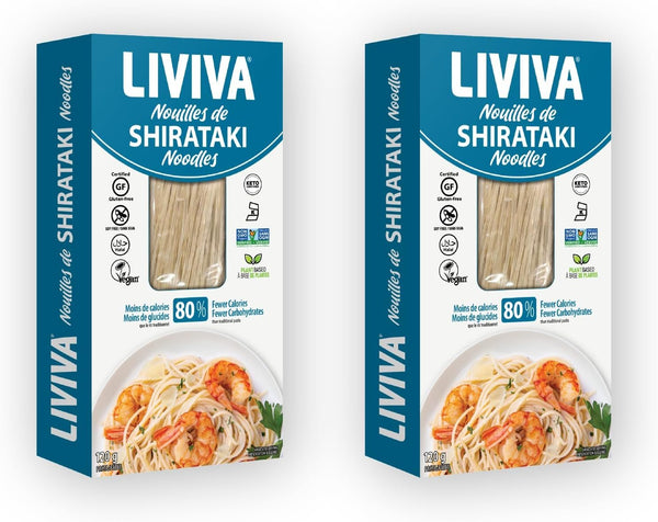 Liviva Dried Shirataki Noodle (2 Pack), 1 CT