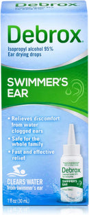 Debrox Swimmer's Ear Drying Drops for Adults & Kids, 1 OZ