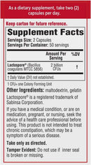 Bacid Daily Probiotic, Dietary Supplement for Digestive Health, 50 Capsules