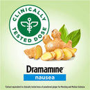 Dramamine Ginger Chews, Nausea Relief Soft Chews Lemon-Honey-Ginger, 20 Count