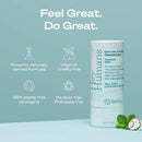 Hey Humans Vegan Aluminum Free Naturally Derived Deodorant 3-Pack Set | Coconut Mint & Lavender Vanilla & Cedarwood Sage with Coconut Oil & Shea Butter | All Day Odor Protection for Women & Men | Recyclable