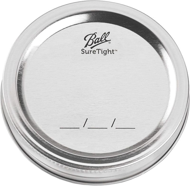 Ball Easy Label Glass Mason Jar, Regular Mouth, Quart Size, 32 OZ (12-Pack)