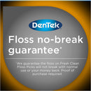 Dentek Floss Picks Cross Flosser Plaque Control Floss Picks, X-Shaped Floss, 75 ct