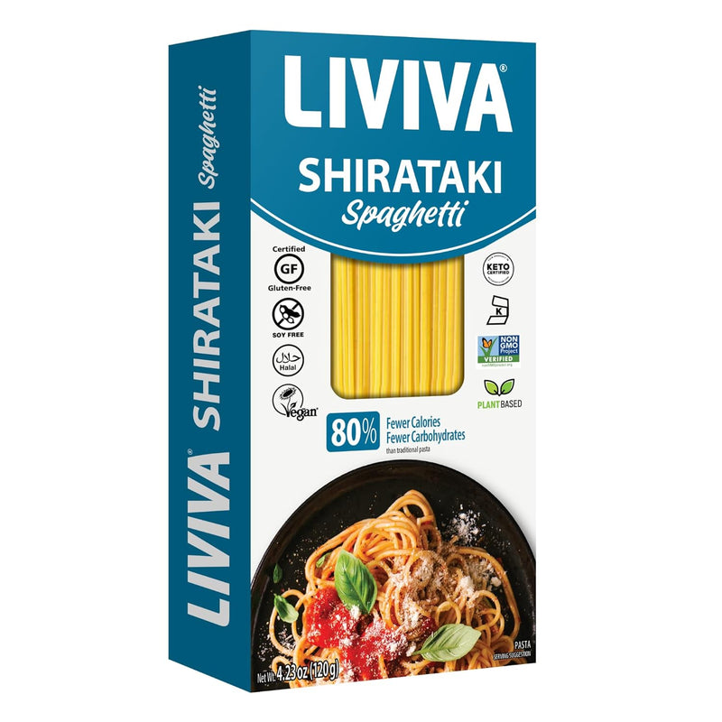 Liviva Dried Shirataki Spaghetti (6 Pack), 1 CT