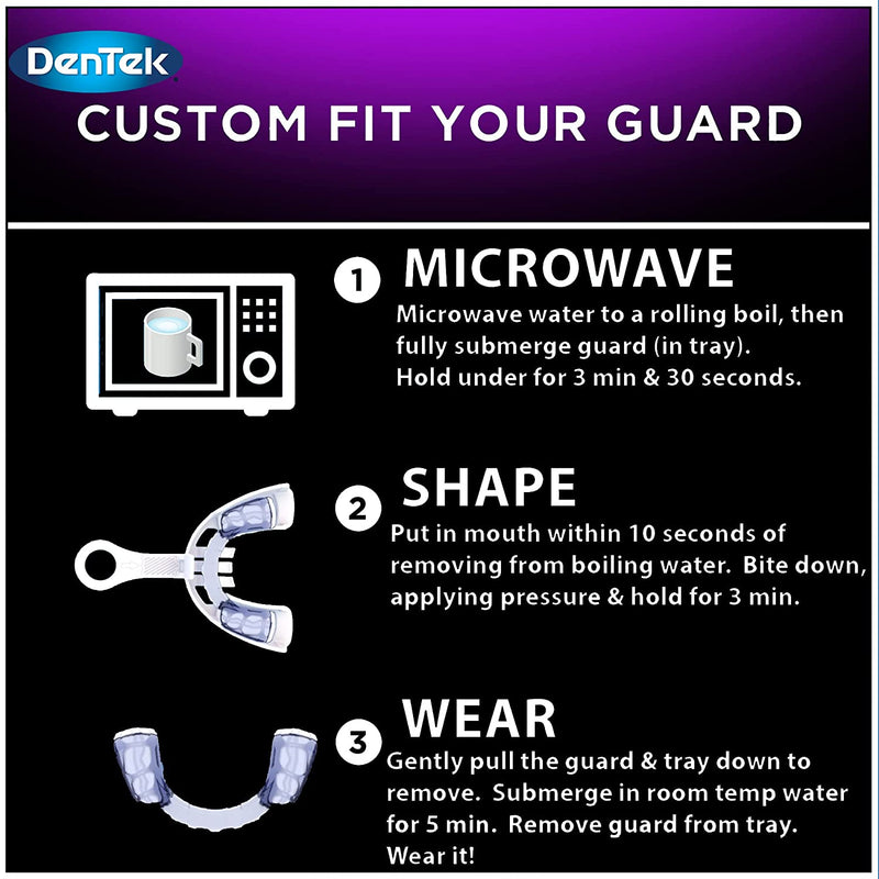 Dentek Floss Picks Ultimate Guard for Nighttime Teeth Grinding, 1 ct