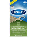 Dentek Floss Picks Earth Friendly Plant-Based Floss Picks, 60 ct