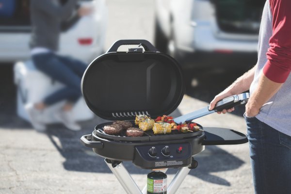 Coleman Gas Grill | Portable Propane Grill | RoadTrip 285 Standup Grill, Black