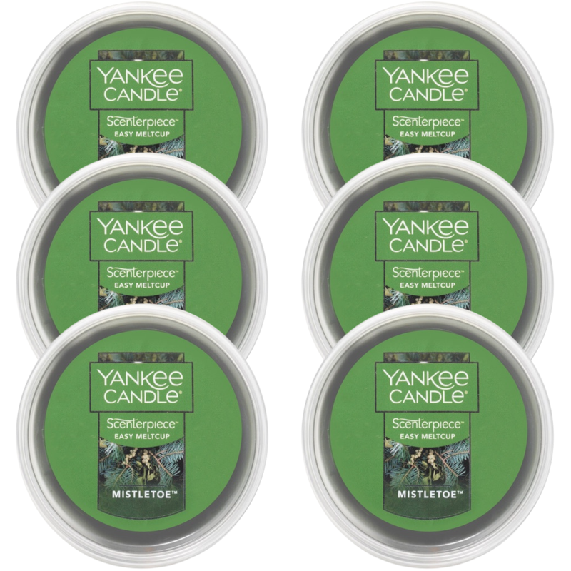 Yankee Candle Mistletoe Scenterpiece Easy MeltCup (Pack of 6)