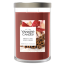 Yankee Candle Large Tumbler Scented Candle, Sparkling Cinnamon, 20 oz