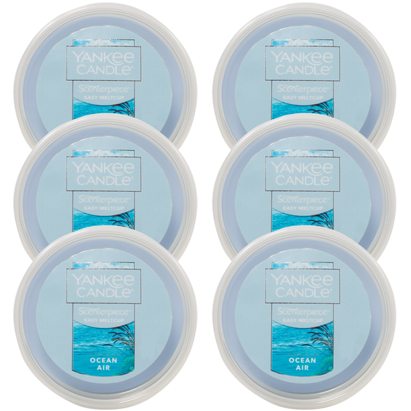 Yankee Candle Ocean Air Scenterpiece Easy MeltCup (Pack of 6)