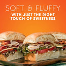 King's Hawaiian Mini Sub Sweet Rolls 6 Count (Pack of 12)