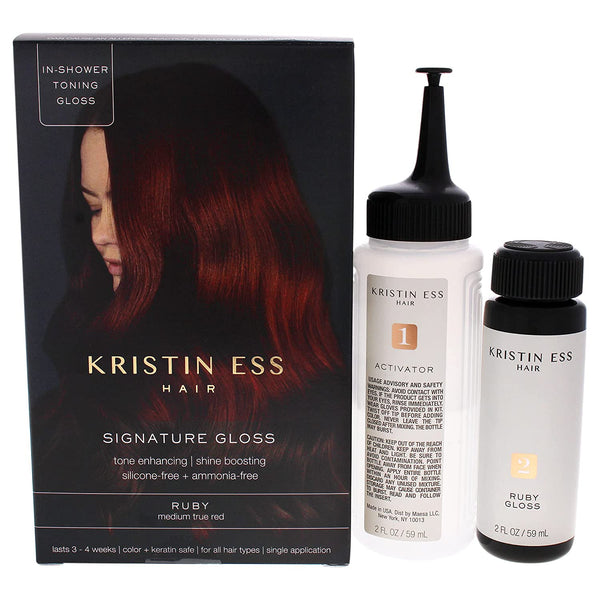 Kristin Ess The One Signature Hair Gloss - Ruby: Medium True Red