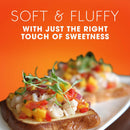 King's Hawaiian Honey Wheat Sliced Hawaiian Bread, Sliced Bread, 13.5 oz (12 Slices) (Pack of 12)