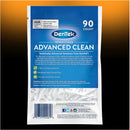 Dentek Floss Picks Triple Clean Advanced Clean Floss Picks, No Break & No Shred Floss, 90 ct