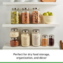 Ball Decorative Mason Jar with Stainless Steel Lid, Gallon, 129 OZ (4-Pack) New