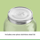 Ball Decorative Mason Jar with Stainless Steel Lid, Gallon, 129 OZ (4-Pack) New
