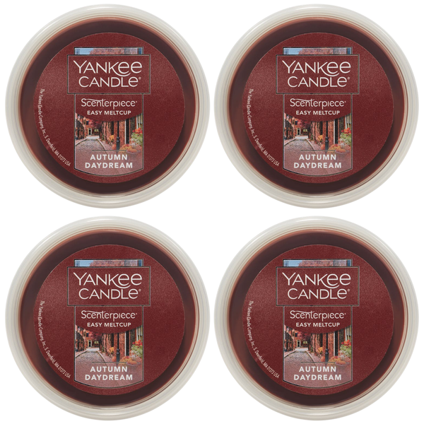 Yankee Candle Autumn Daydream Scenterpiece Easy MeltCup (Pack of 4)