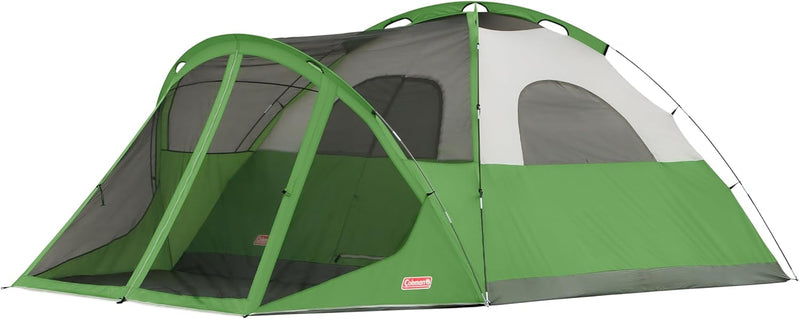 Coleman 6-Person Evanston Dome Camping Tent with Screen Room, 1 CT