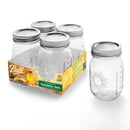 Ball Limited Edition Sunshine Glass Mason Jars, Regular Mouth, Pint Size, 16 OZ, 4 CT (3-Pack)