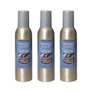 Yankee Candle Concentrated Air Freshener Room Spray, Odor Eliminator for Home, Bathroom, Warm Luxe Cashmere, 1.5 Oz (Pack of 3)