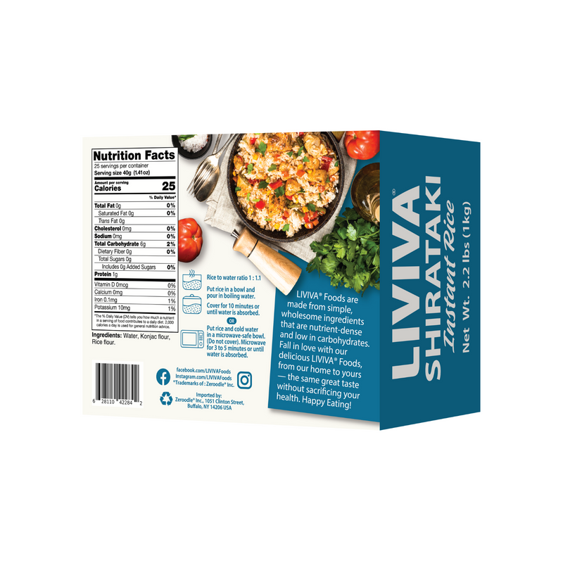 Liviva Dried Shirataki Spaghetti (1 Kg)