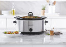 Crock-Pot 7-Quart Manual Slow Cooker, Stainless Steel, 1 CT