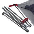 Coleman 4-Person Dark Room Skydome Camping Tent, Blue