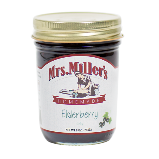 Mrs. Miller's Elderberry Jelly, 9 OZ