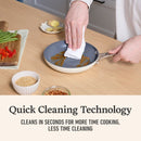 Calphalon Ceramic Nonstick 8 inch and 10 inch Frying Pan Set, Flour