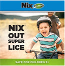 Nix Ultra 2-in-1 Super Lice Treatment, 3.4 fl oz and Lice & Egg Removal Comb