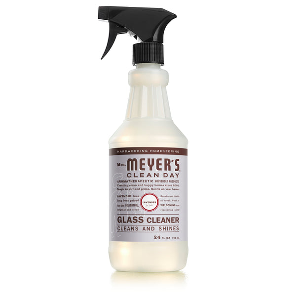 Mrs. Meyer's Clean Day Glass Cleaner Bottle, Lavender Scent, 24 fl oz