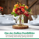 Ball Glass Quilted Crystal Jelly Jar, Regular Mouth, Quarter Pint Size, 4 OZ (12-Pack)