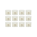 Yankee Candle Signature Votive Mini Candle Jar, Chocolate Chip Cannoli Scent, Natural Soy Wax Blend Candle with Natural Fiber Wick, 1.3 OZ Glass Jar (Pack of 12)