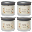 Yankee Candle Small Tumbler Scented Single Wick Jar Candle, Sweet Vanilla Horchata, Over 20 Hours of Burn Time, 4.3 Ounce (Pack of 4)