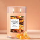 Yankee Candle Large Tumbler Scented Candle, Honey Clementine, 20 oz