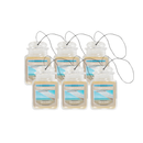 Yankee Candle Car Air Fresheners, Hanging Car Jar Ultimate, Neutralizes Odors Up To 30 Days, Sun & Sand, 0.96 OZ (Pack of 6)