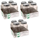 Ball Sand Vintage Glass Mason Jars, Regular Mouth, Quart Size, 32 OZ, 4-Count, Pack of 3 (12 Jars Total)