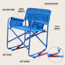 Coleman Sideliner Pro Rocking Chair, DayDream Blue