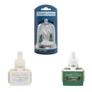 Yankee Candle Scent plug Diffuser Twinkle Home With Light Sensor, Scent Plug Refill Snow Globe Wonderland and Balsam & Cedar