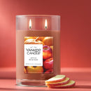 Yankee Candle Large Tumbler Scented Candle, Apple Pumpkin, 20 oz