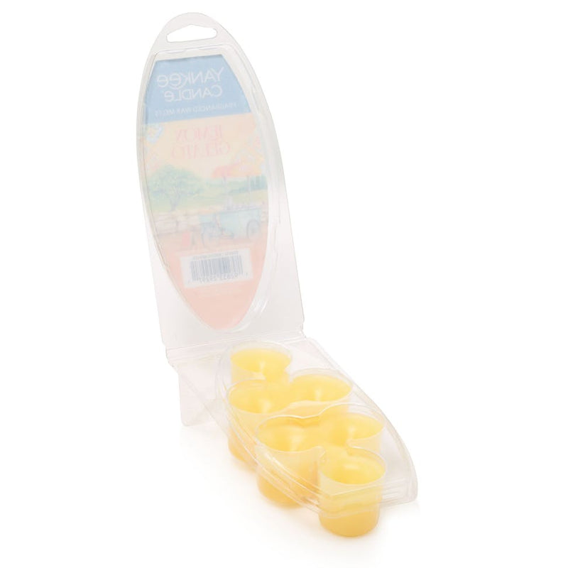 Yankee Candle Lemon Gelato Fragranced Hello Italy Wax melt (Pack of 4)