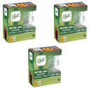 Ball Glass Nesting Mason Jars with Lids & Bands, Wide Mouth, Pint Size, 4 CT (3-Pack)