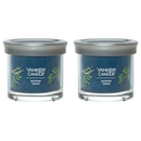 Yankee Candle Small Tumbler Scented Single Wick Jar Candle, Bayside Cedar, Over 20 Hours of Burn Time, 4.3 Ounce (Pack of 2)