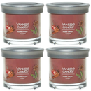 Yankee Candle Small Tumbler Scented Single Wick Jar Candle, Home Sweet Home, Over 20 Hours of Burn Time, 4.3 Ounce (Pack of 4)