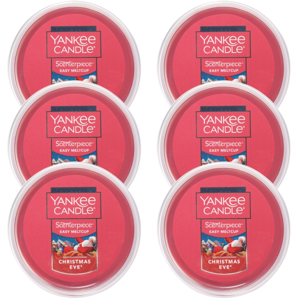 Yankee Candle Christmas Eve Scenterpiece Easy MeltCup (Pack of 6)